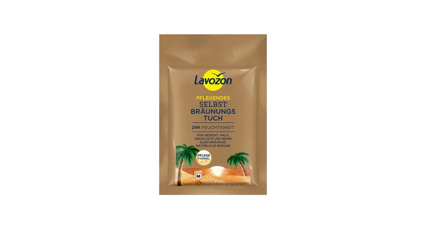 LAVOZON Selbstbräunungstuch