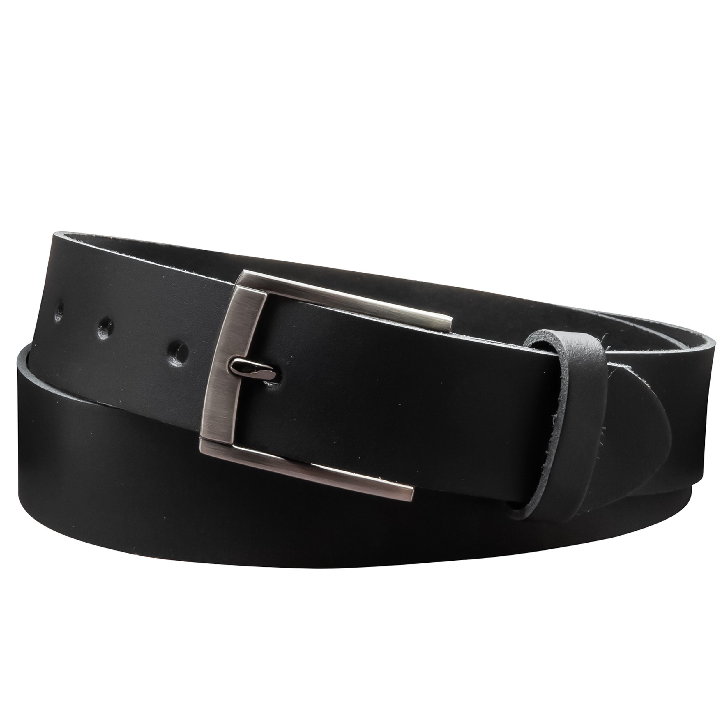 COLOGNEBELT Ledergürtel D18-SL Schlicht dennoch modern mit Dornschließe, MADE IN GERMANY