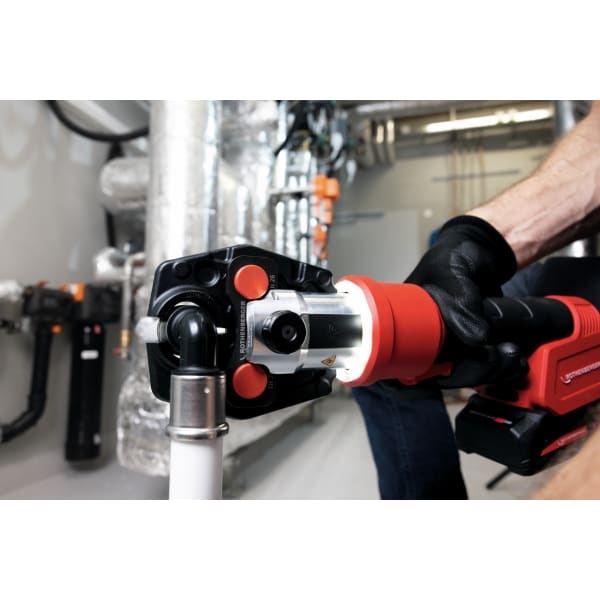 Rothenberger 1000005042 ROMAX NANO Basic Set hybride persmachine incl. 2x 2Ah 18V accu's en EU-lader, in Rocase 6414