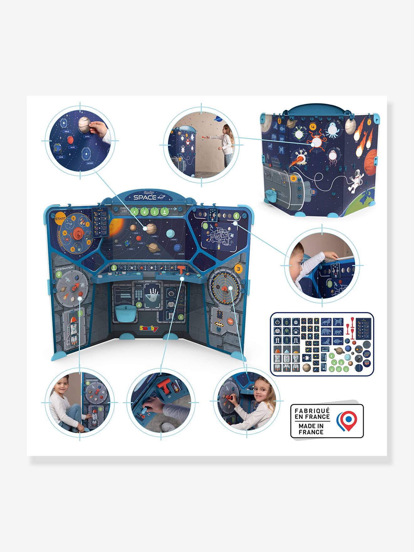 Smoby Weltraum-Spielcenter Space Center SMOBY - blau