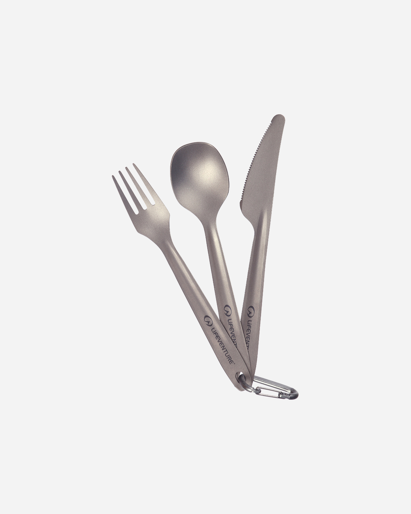 Sada príborov Accessorio Camping Lifeventure Superlight Titanium 76213