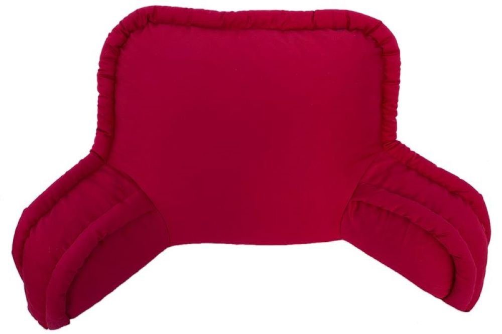 Kühnemuth Sitzkissen Bettsitzkissen mit Armlehne, Lesekissen für Bett und Sofa Sitzkissen