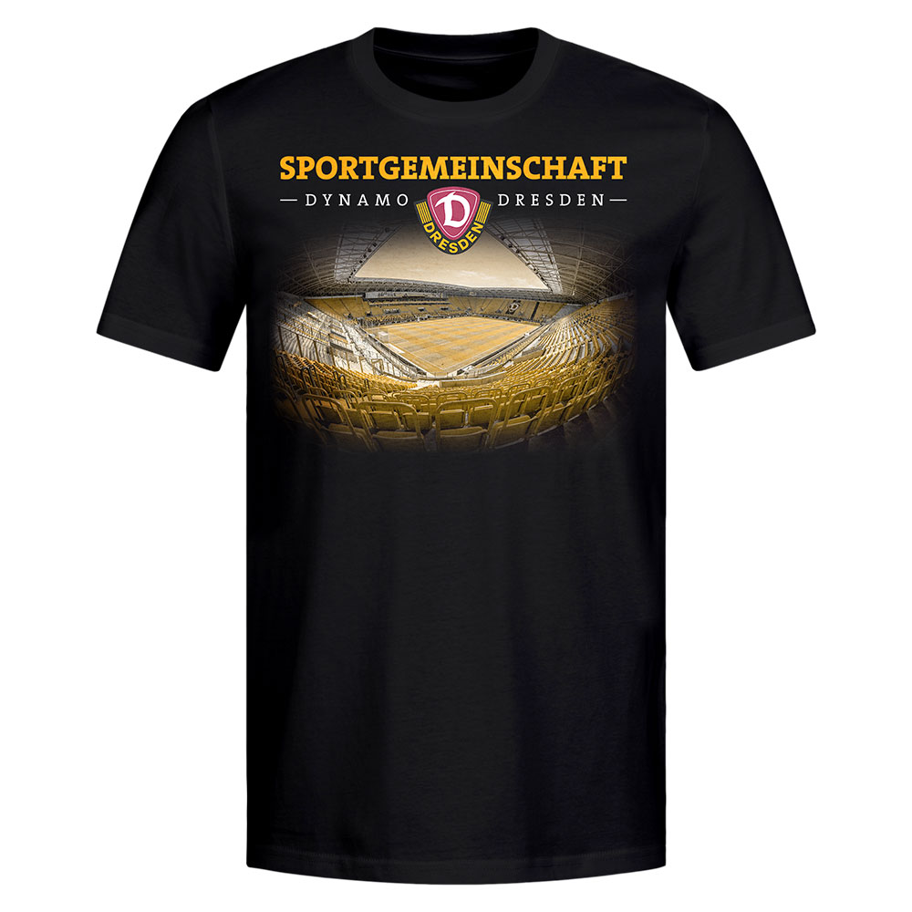 Herren T-Shirt STADION schwarz