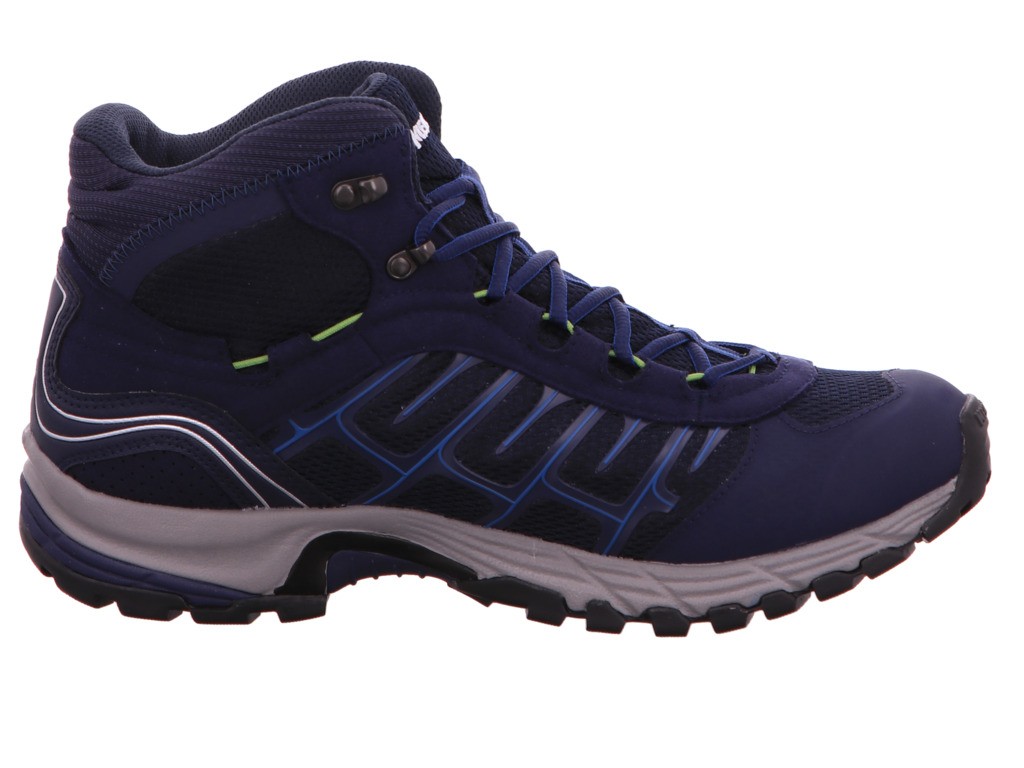 MEINDL Freizeit Schnürer blau Quebec Mid GTX