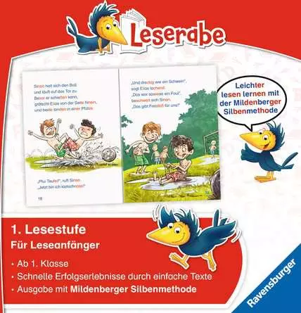 Leserabe mit Mildenberger Silbenmethode: Fußballgeschichten