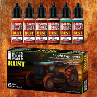 Liquid Pigments Set: Rust