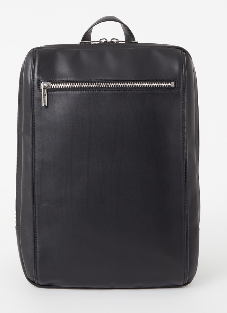 Leonhard Heyden Montreal bőr hátizsák 15 hüvelykes laptop rekesszel - unisex