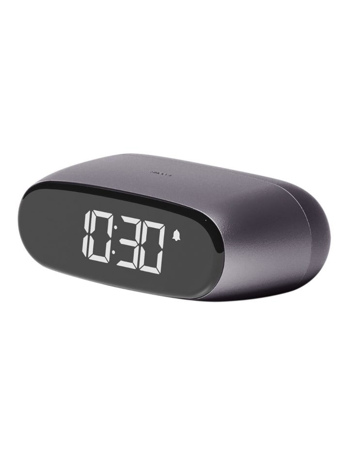 Lexon Mini Reisewecker Minut Grau Schwarz / Anthrazit günstig kaufen onesize