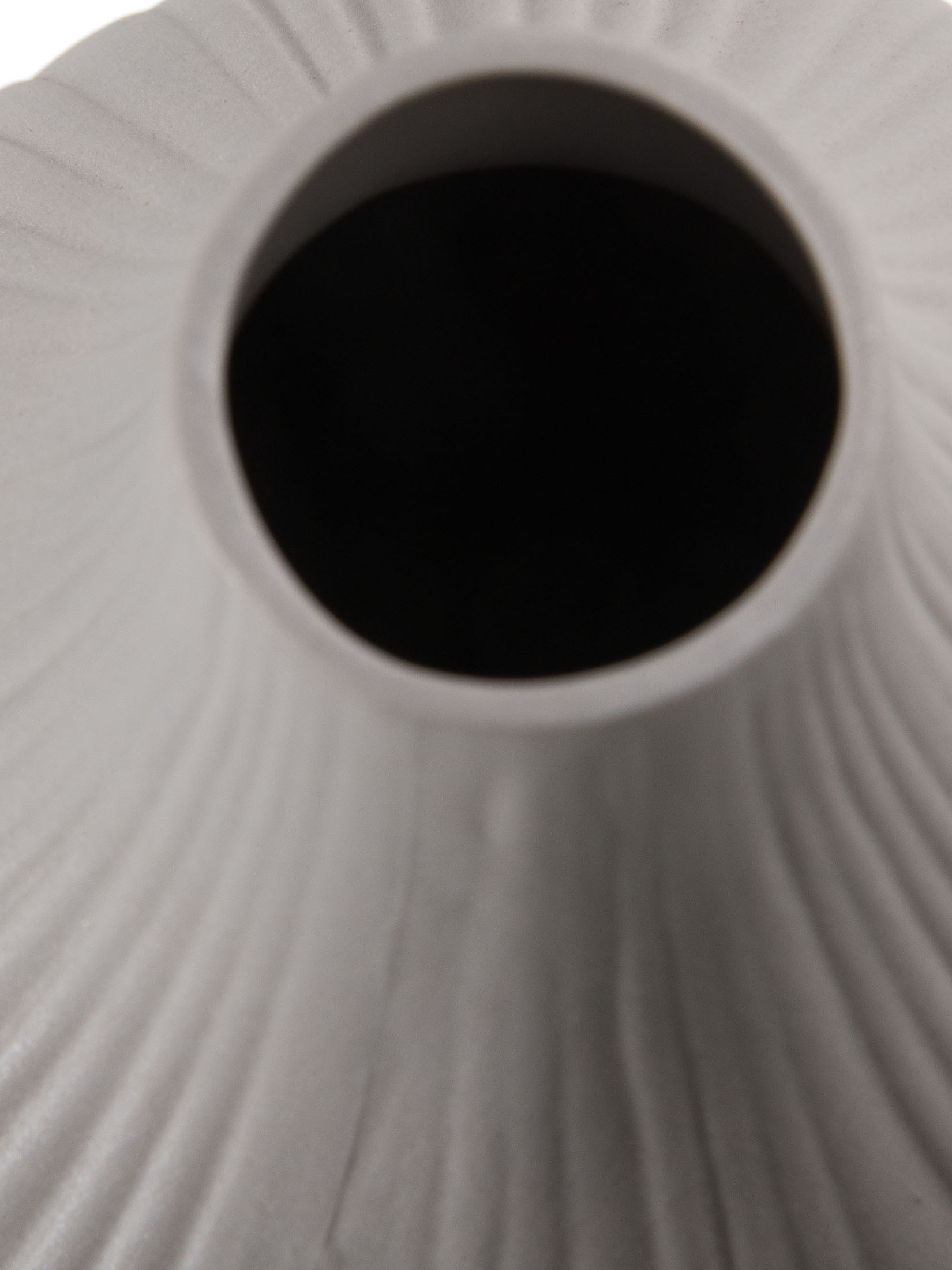 Bubble Flower Vase, Grau