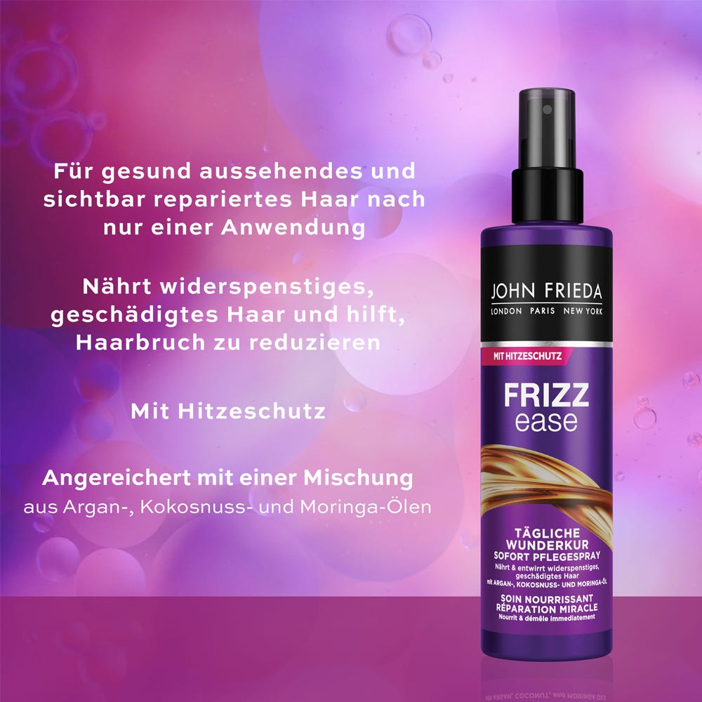 John Frieda Frizz Ease Tägliche Wunderkur Sofort Pflegespray 200 ml