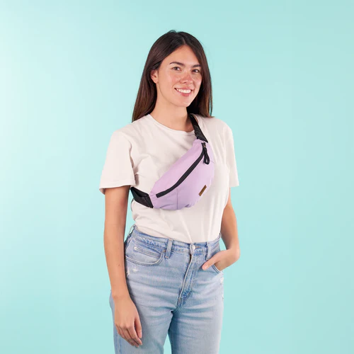 Small Jaipur lilac fanny pack
