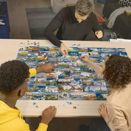 Puzzle 3000 Teile - 99 Beautiful Places in Europe