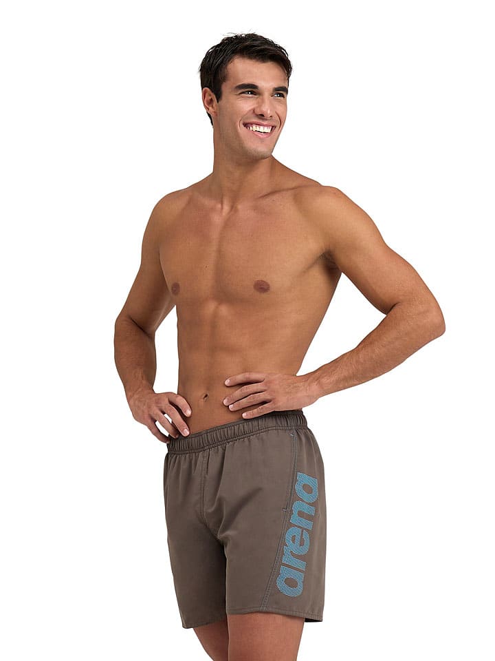 Arena Badeshorts in Braun günstig kaufen