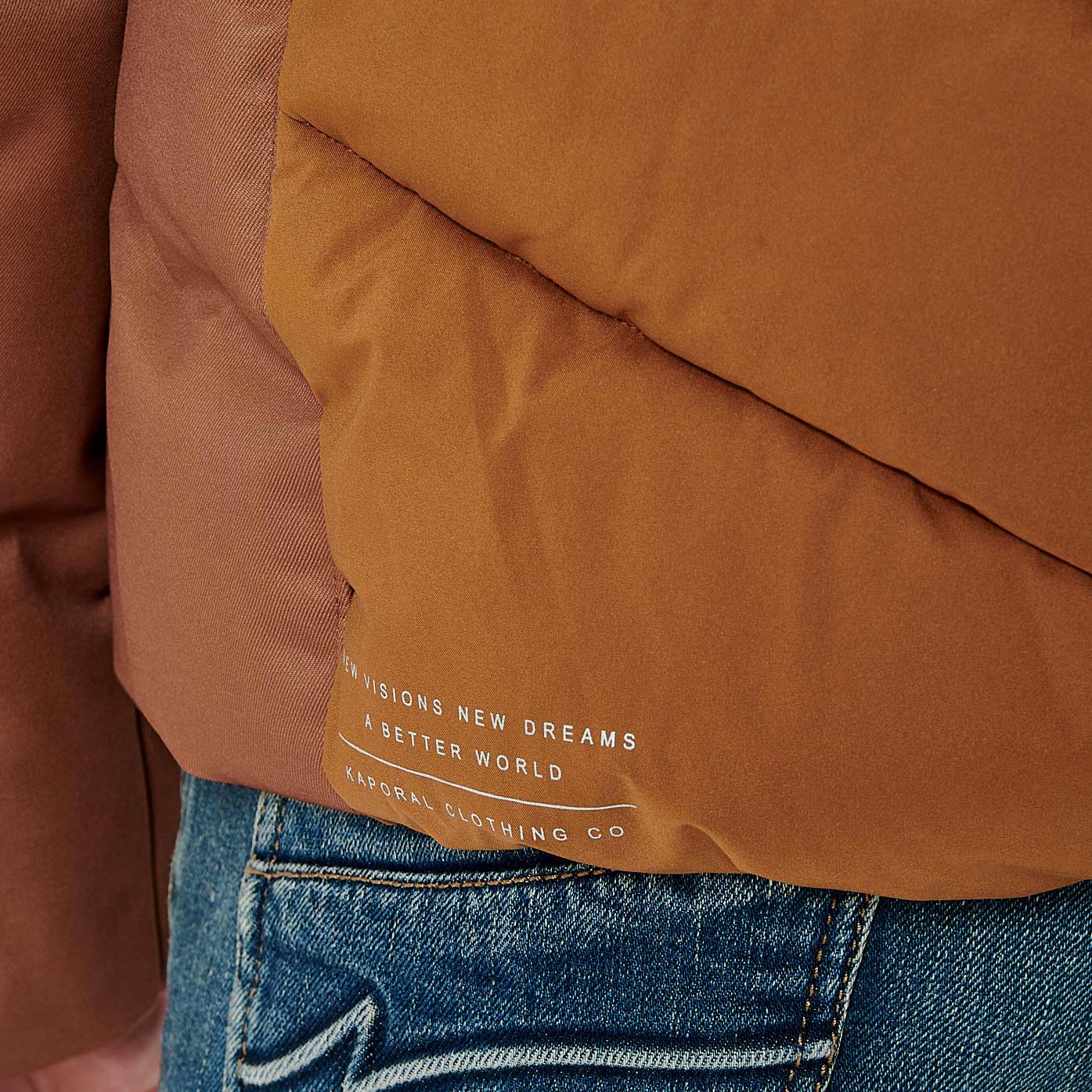 CHAZ   Doudoune marron homme « Aqua-réactive »