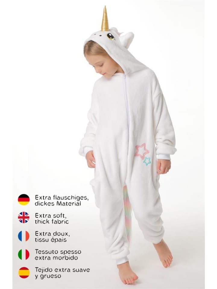 Corimori Onesie Kostüm in Weiß günstig kaufen