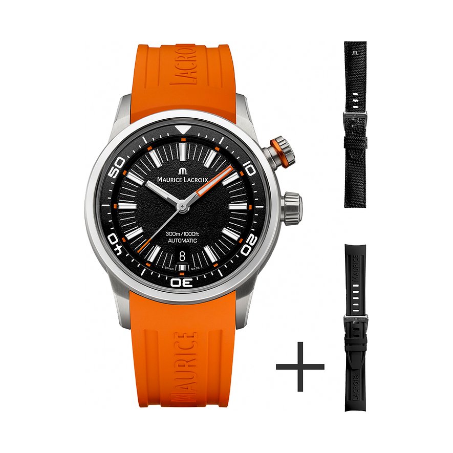 Maurice Lacroix Uhren-Set inkl. Wechselarmband Pontos S Diver