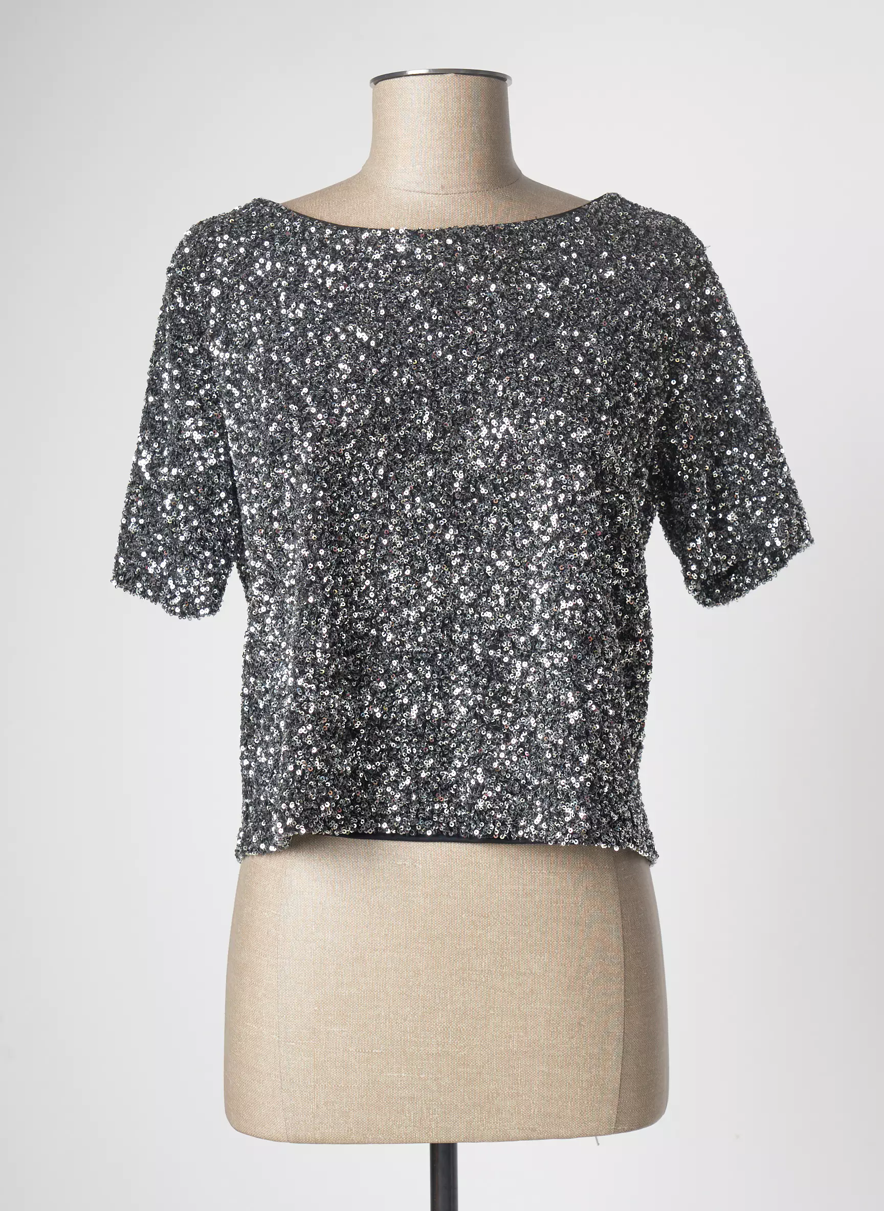 Caractere Tops Femme couleur gris