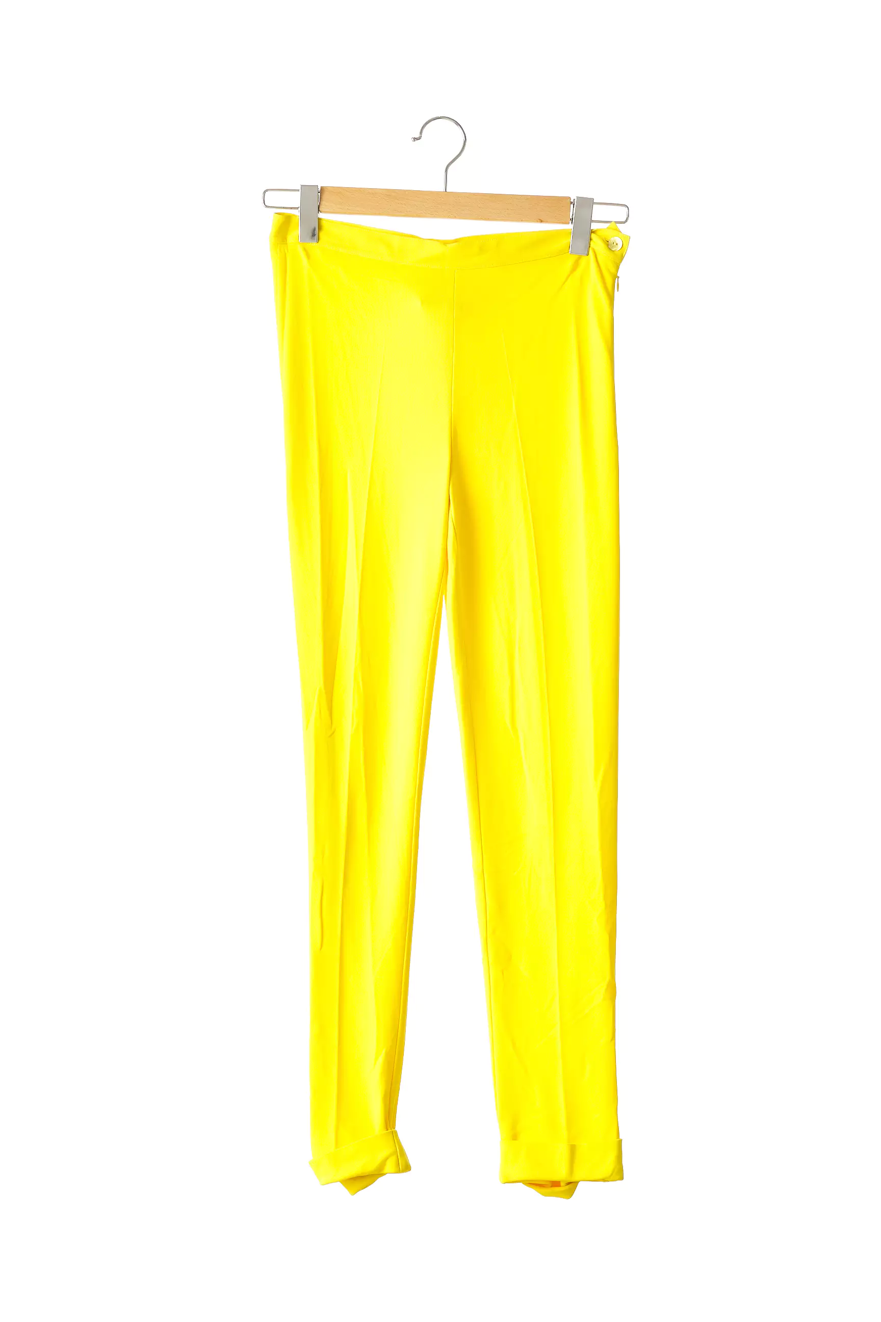 Didier Parakian Pantalons Droits Femme couleur jaune