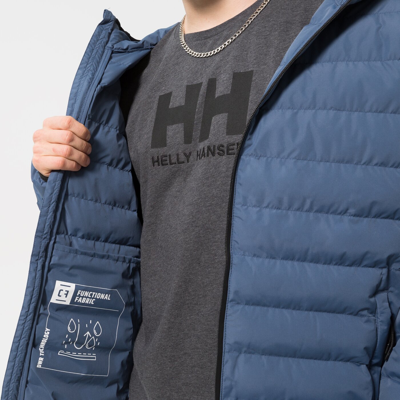 CONFRONT DAUNENJACKE CONFRONT ESSENTIAL Blau