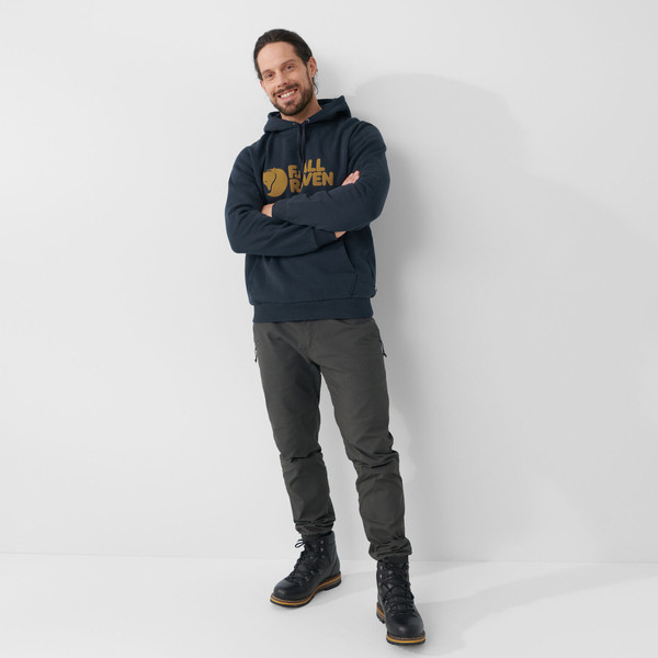 FJÄLLRÄVEN LOGO HOODIE M Herren - Kapuzenpullover