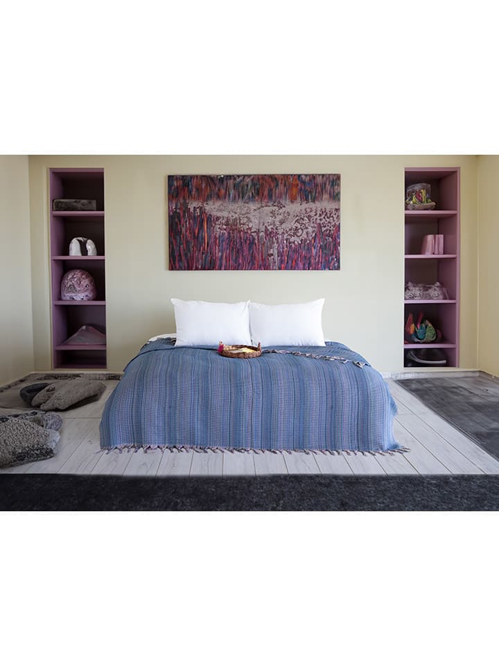 Towel to Go Plaid in Hellblau - (L)250 x (B)200 cm günstig kaufen onesize