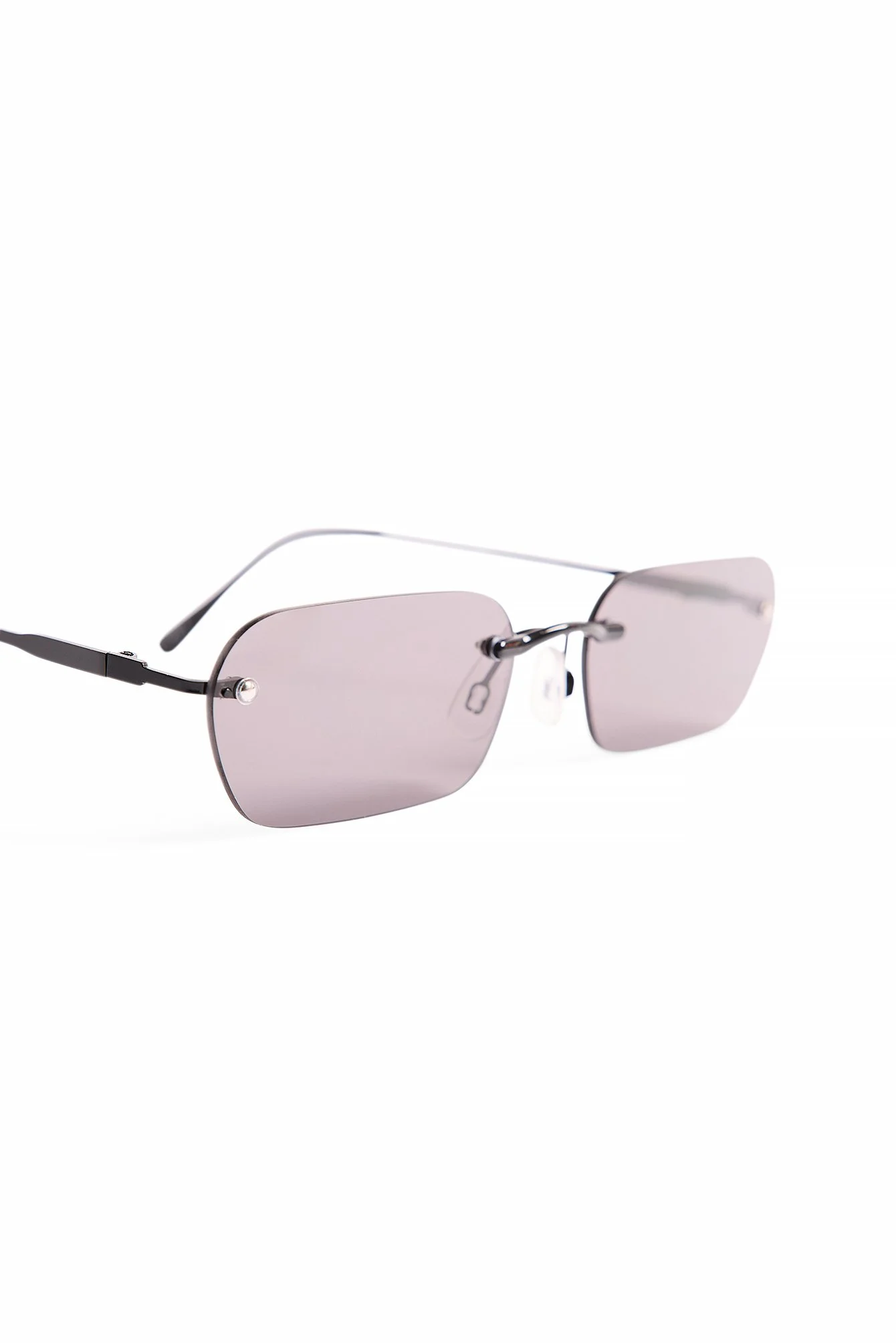 Randlose schmale Sonnenbrille
