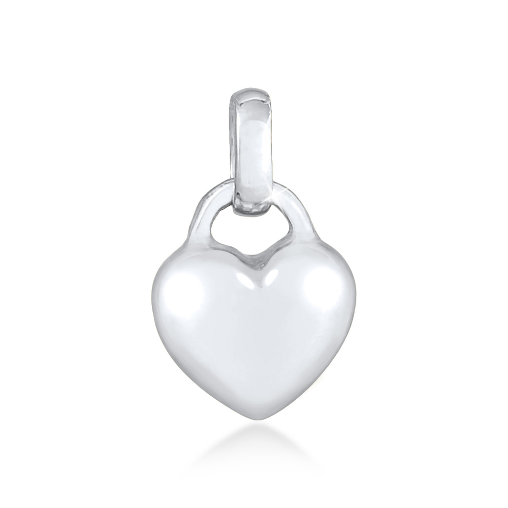 Elli Elli Pendentif Dame de coeur Amour Romantique Minimal de base en argent sterling  Pendentif