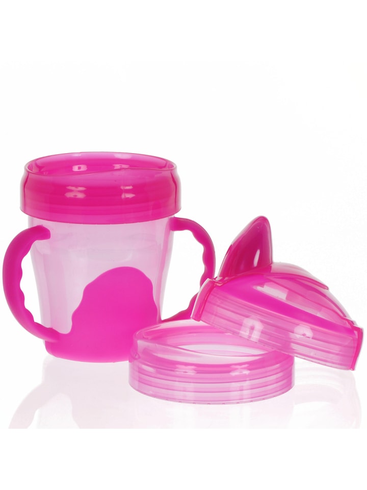 Vital Baby Mein erster 3-Stufen trinklernbecher - 200ml pink günstig kaufen onesize