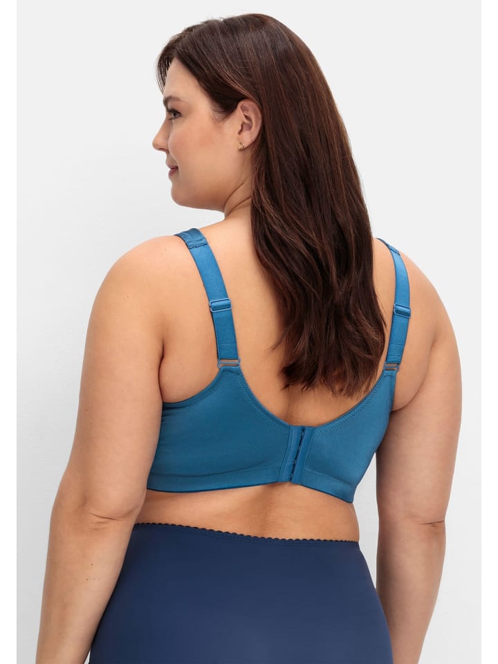 sheego Spitzen-BH in blau günstig kaufen