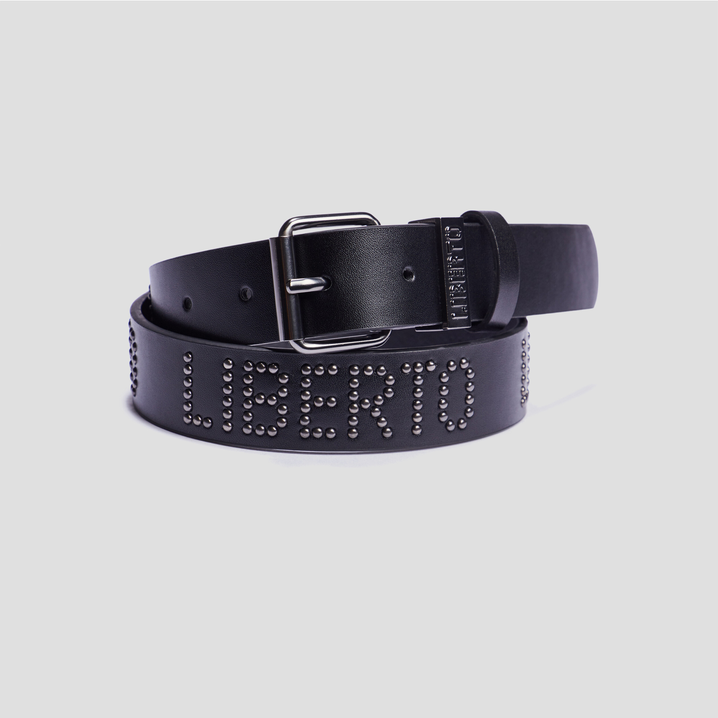 Ceinture cloutée Liberto noir garçon | La Halle