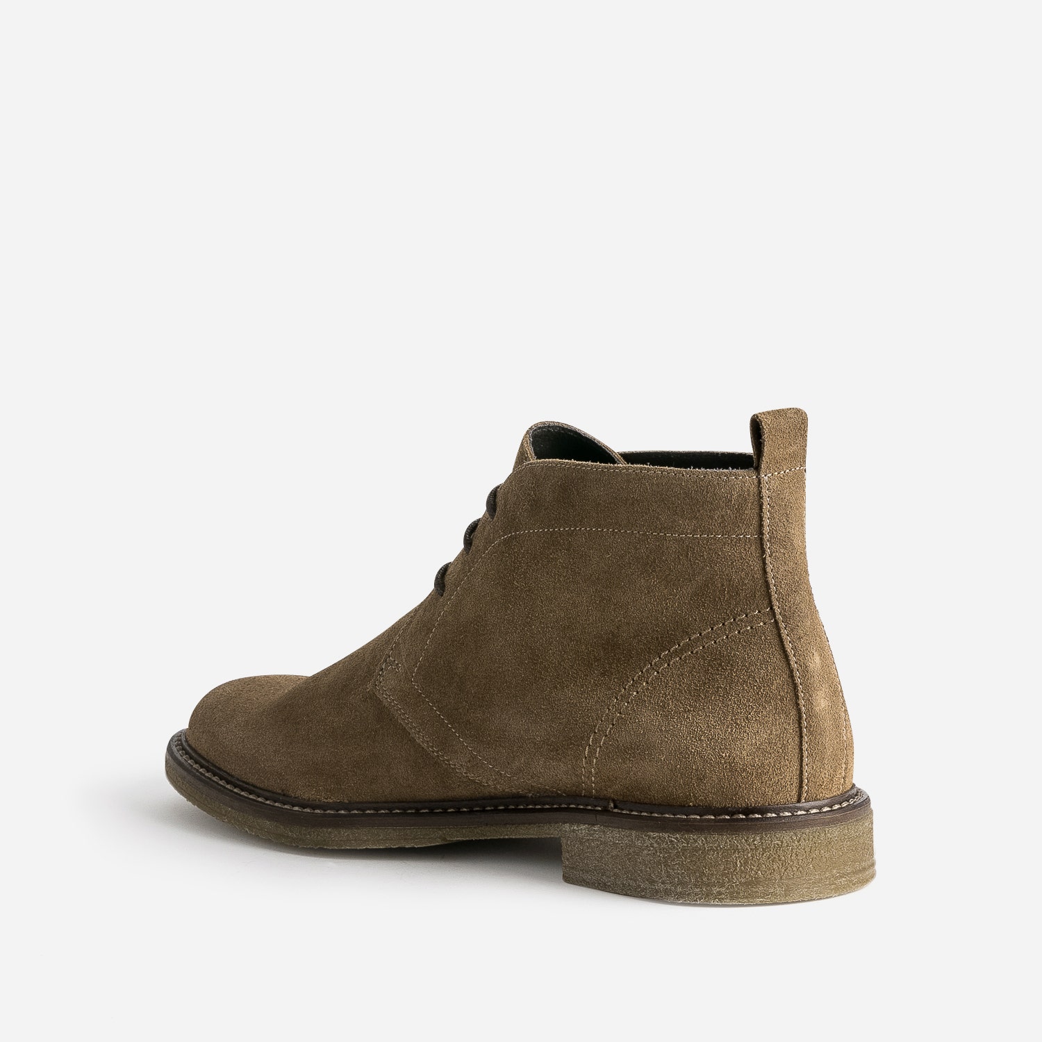 Desert Boots camel en cuir velours
