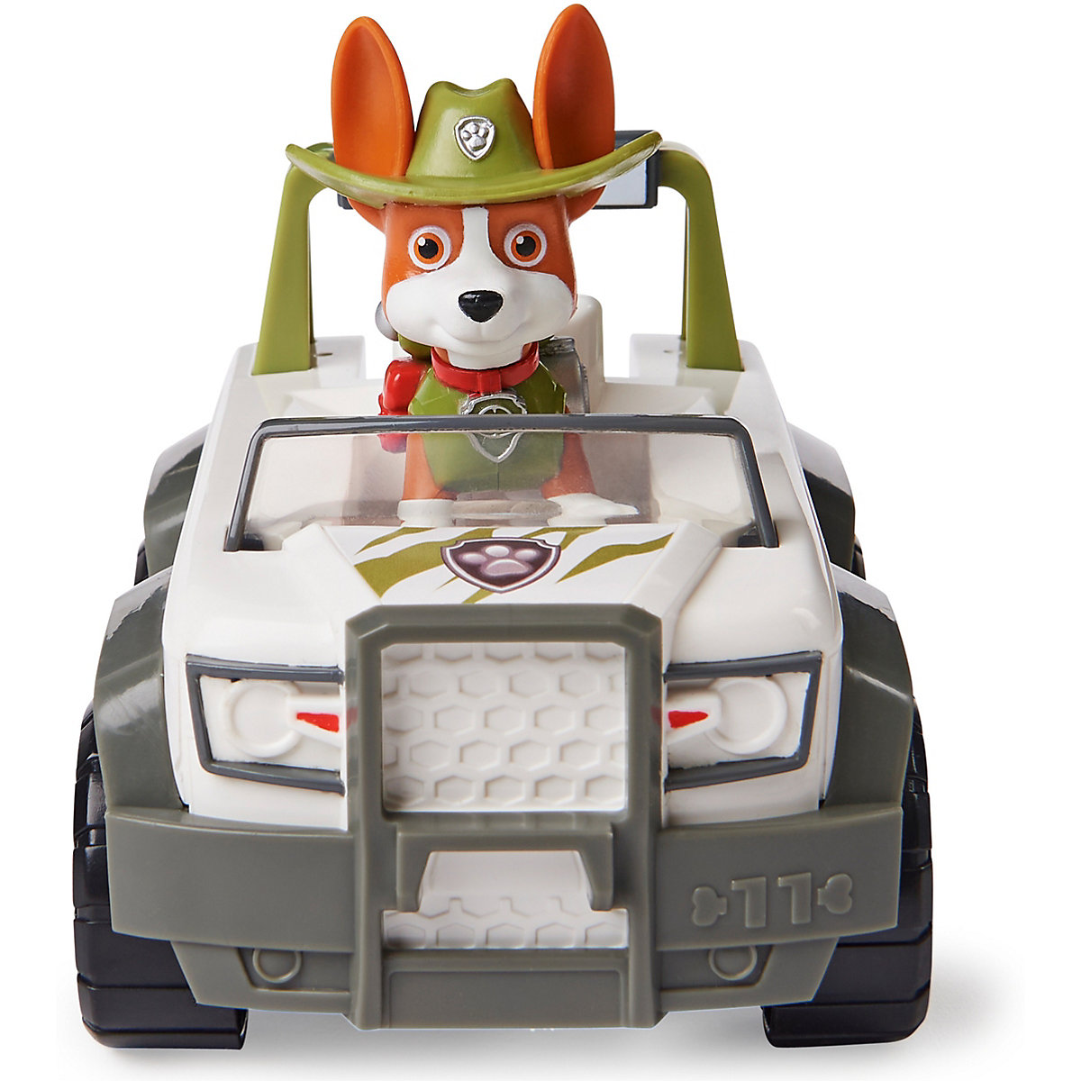 PAW Patrol Dschungel-Fahrzeug mit Tracker-Figur (Basic Vehicle/Basis Fahrzeug)