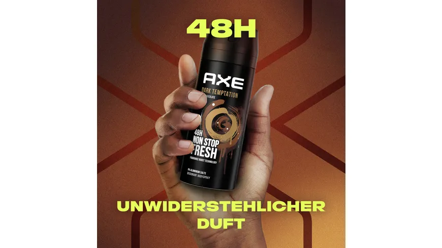 AXE Deospray Dark Temptation ohne Aluminium 150 ml