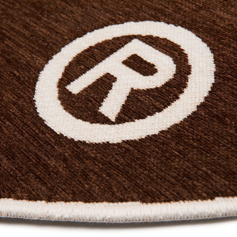 A Bathing Ape Head Rug L M brown