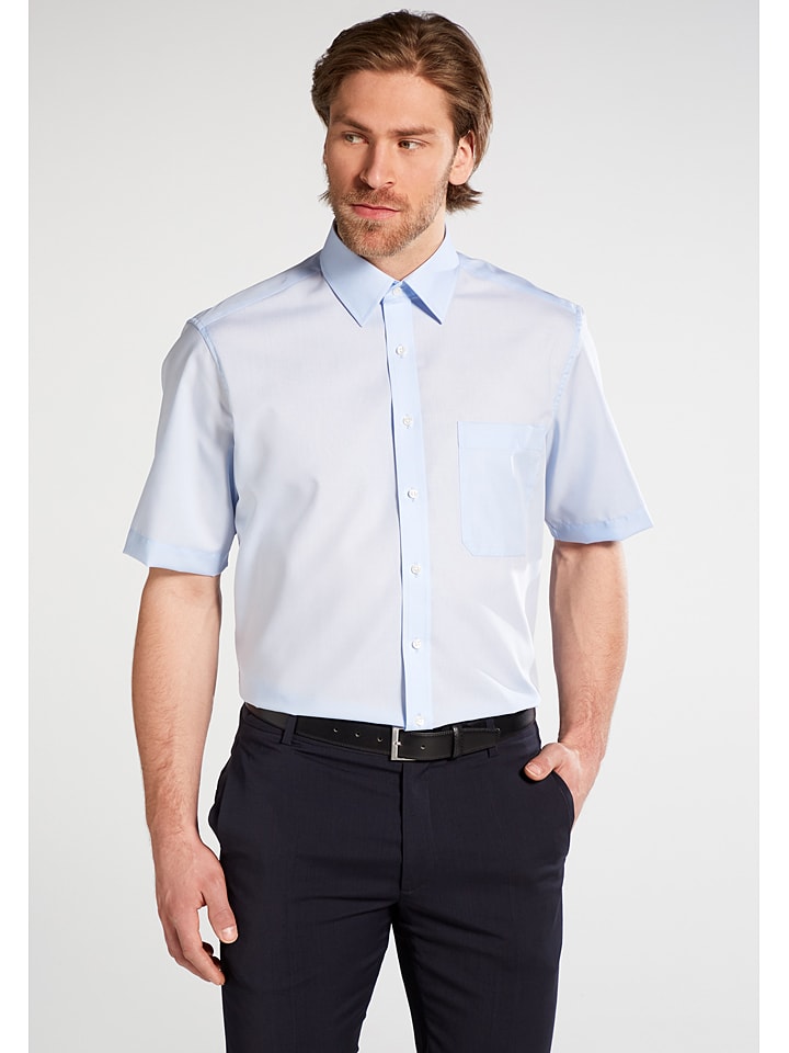 Eterna Hemd - Slim fit - in Hellblau günstig kaufen