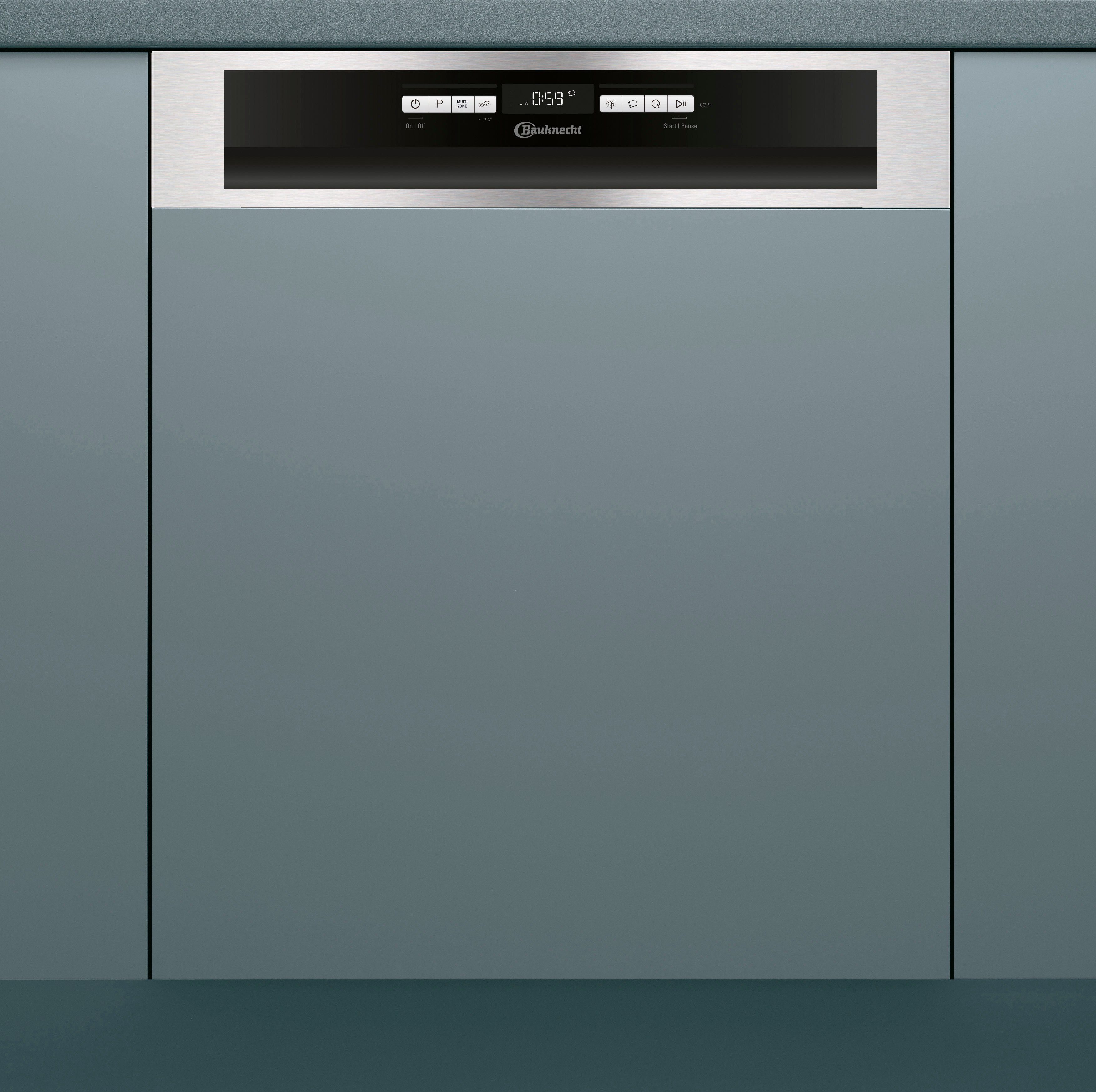 BAUKNECHT teilintegrierbarer Geschirrspüler, OBBO POWERCLEAN 6330, 14 Maßgedecke