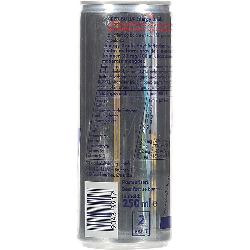 Red bull Red Bull 250 ml Energi drink