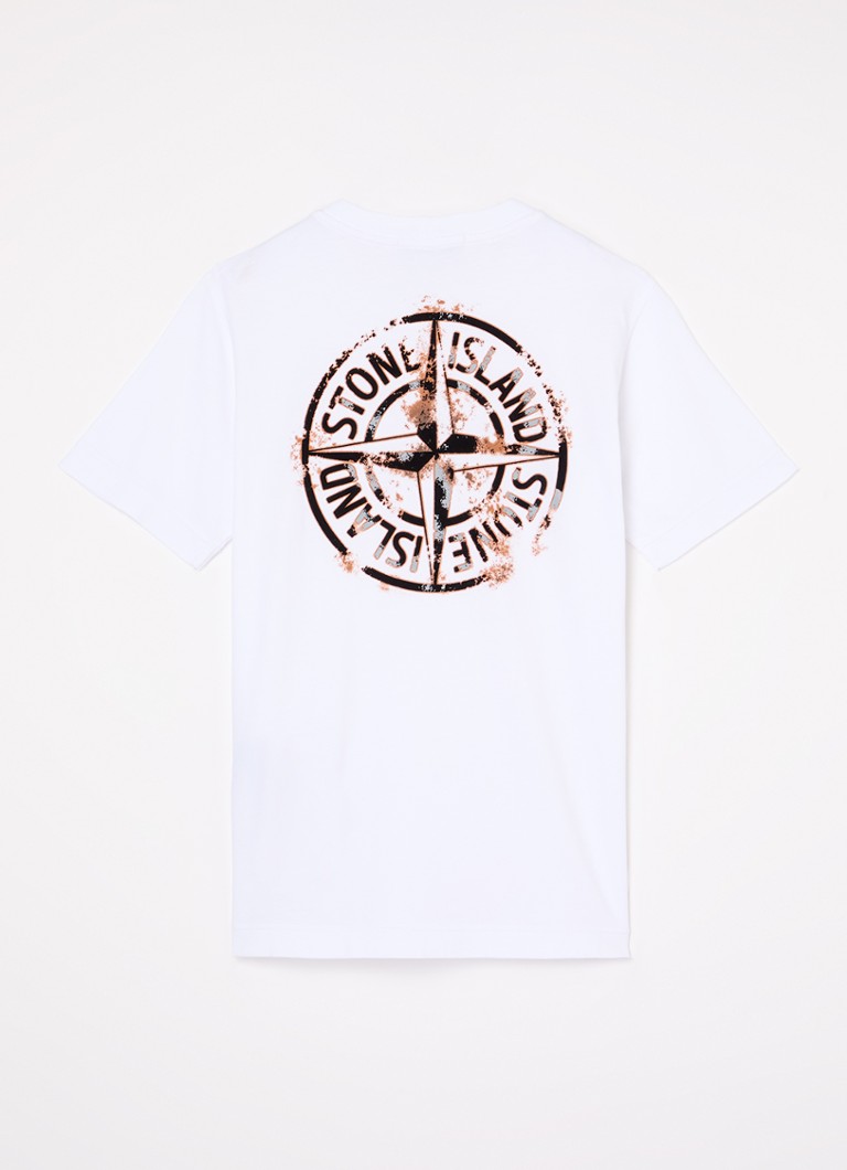 Koszulka z logo Stone Island 21057