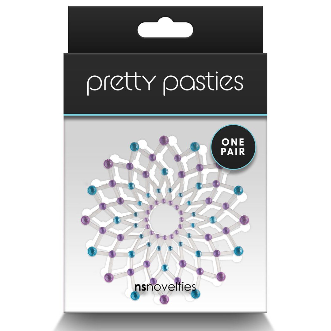 NS Novelties Brustwarzenabdeckung 1 Paar Nippelpasties aus Schmucksteinen Nippelsticker