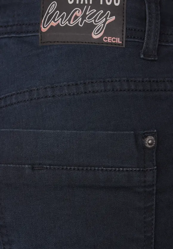 CECIL Blaue Loose Fit Jeans