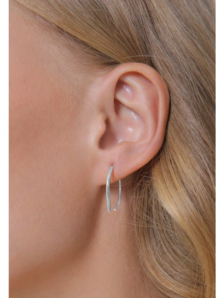 Elli Ohrringe 925 Sterling Silber Geo in Silber günstig kaufen onesize