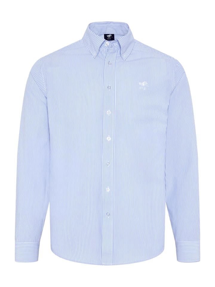 Polo Sylt Hemd in Blau günstig kaufen