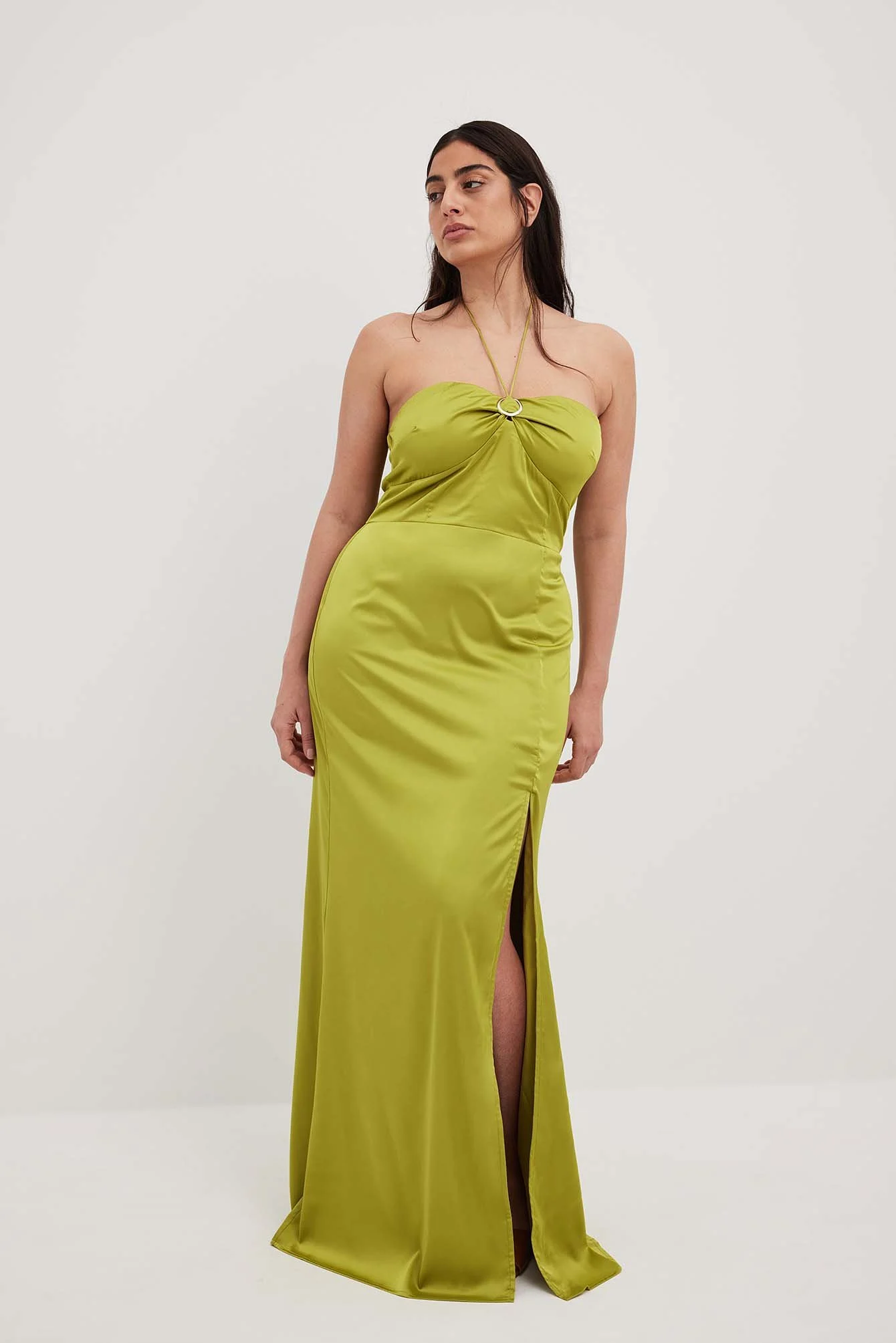 Maxikleid mit Details
