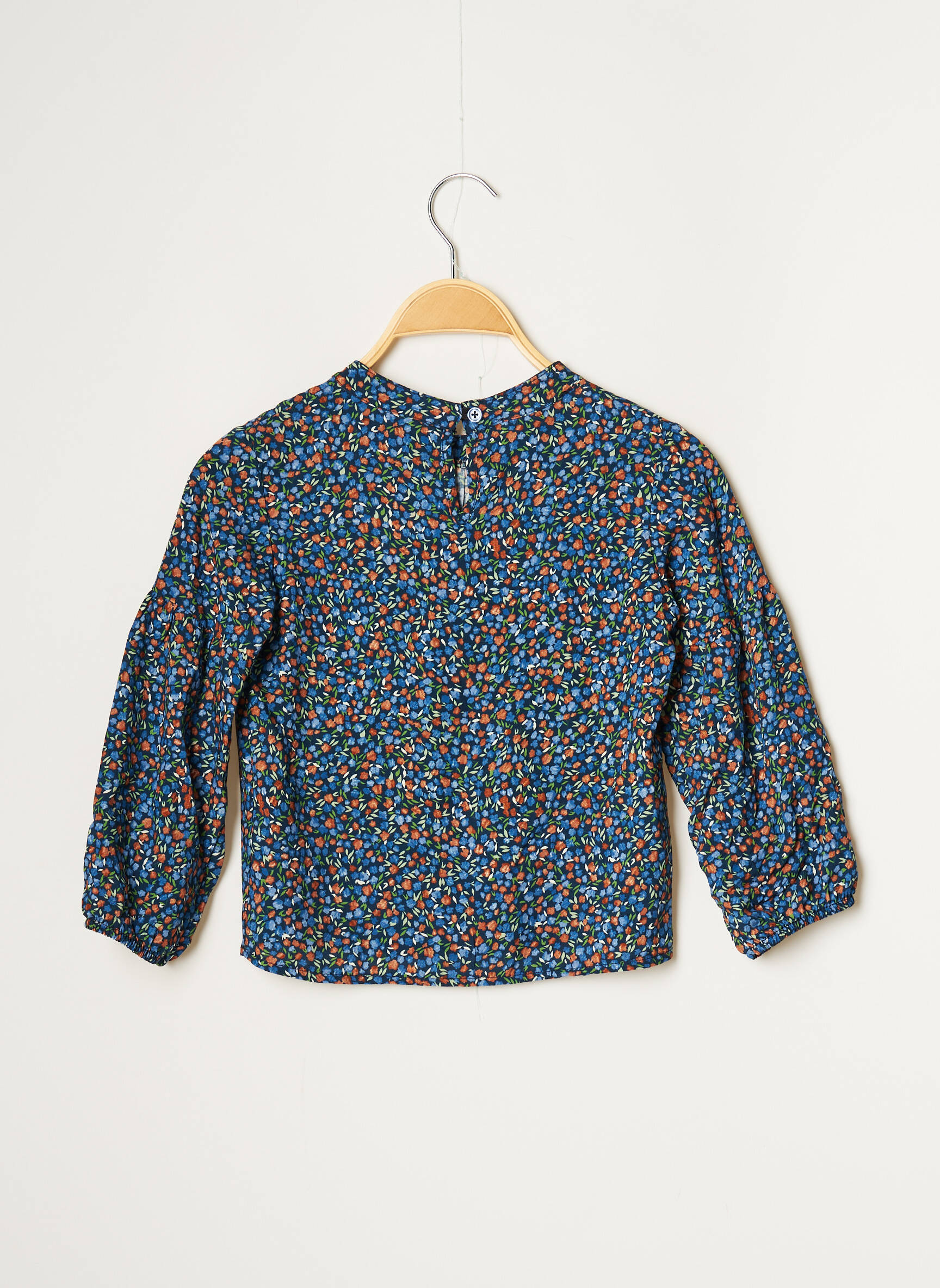 Mini Mignon Blouses Fille couleur bleu