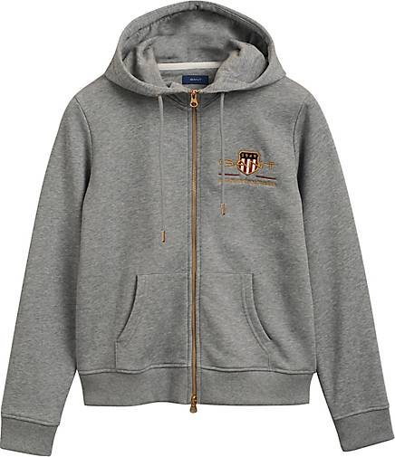GANT Sweatjacke ARCHIVE SHIELD FULL ZIP HOODIE