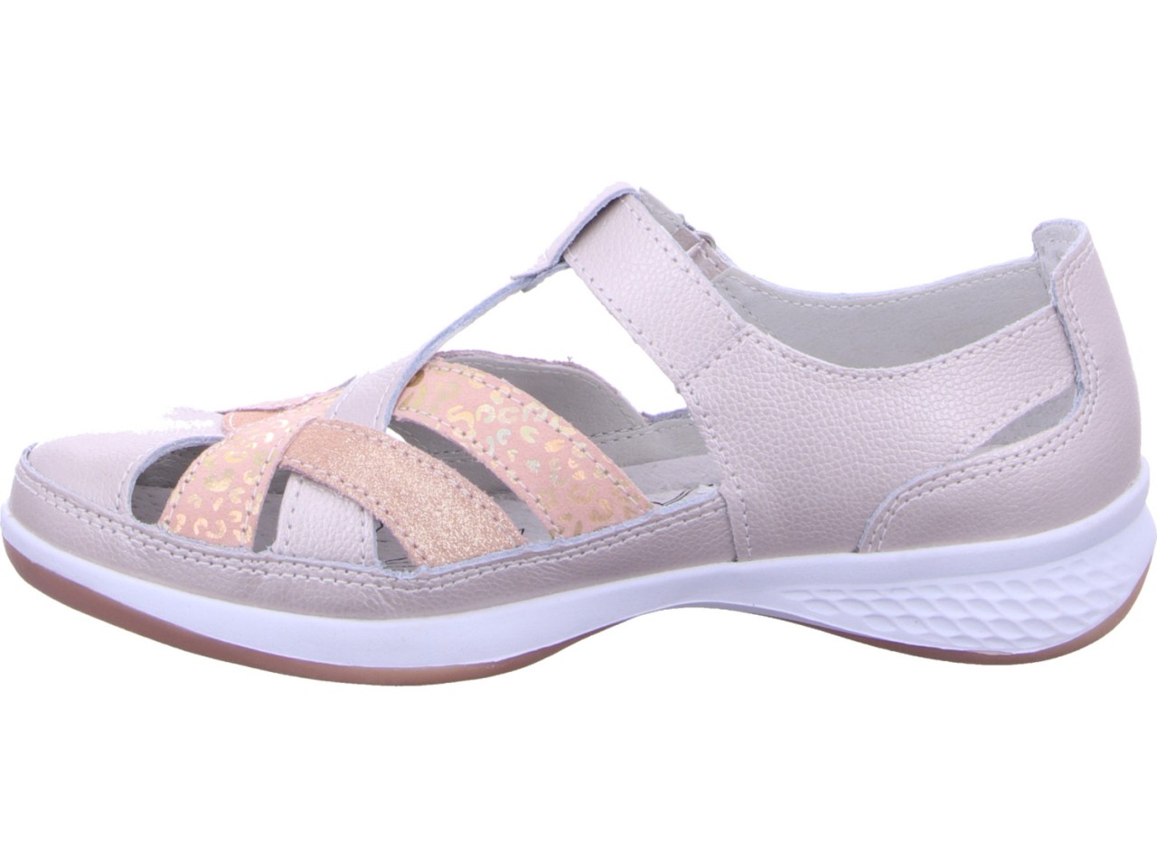 DIVERSE Sportliche Slipper silber