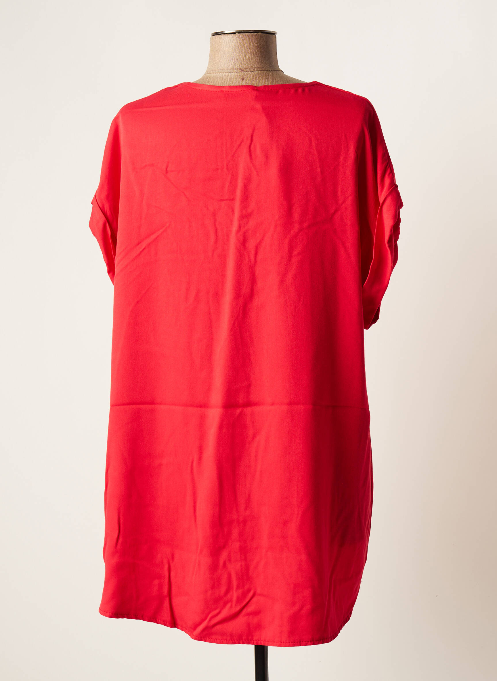 Quattro Tuniquemanchecourte Femme couleur rouge
