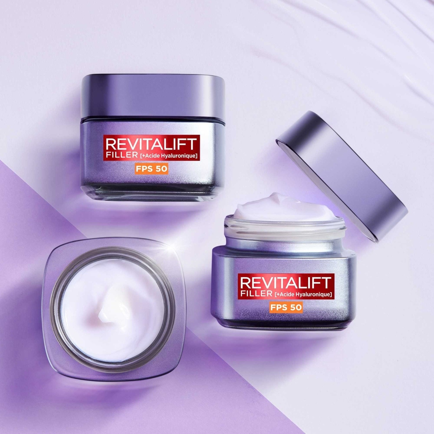 L'Oréal Paris Revitalift Relleno + Ácido Hialurónico SPF 50