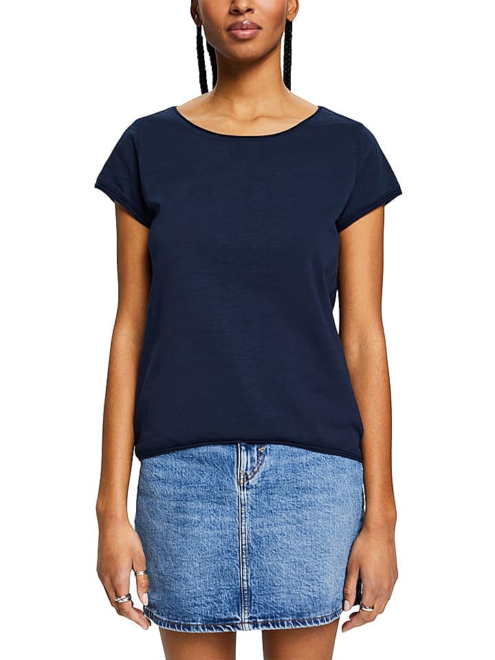 ESPRIT Shirt in Dunkelblau günstig kaufen M