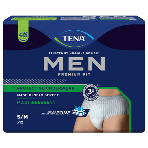 TENA MEN Premium Fit Inkontinenz Pants Maxi S/M  12 St